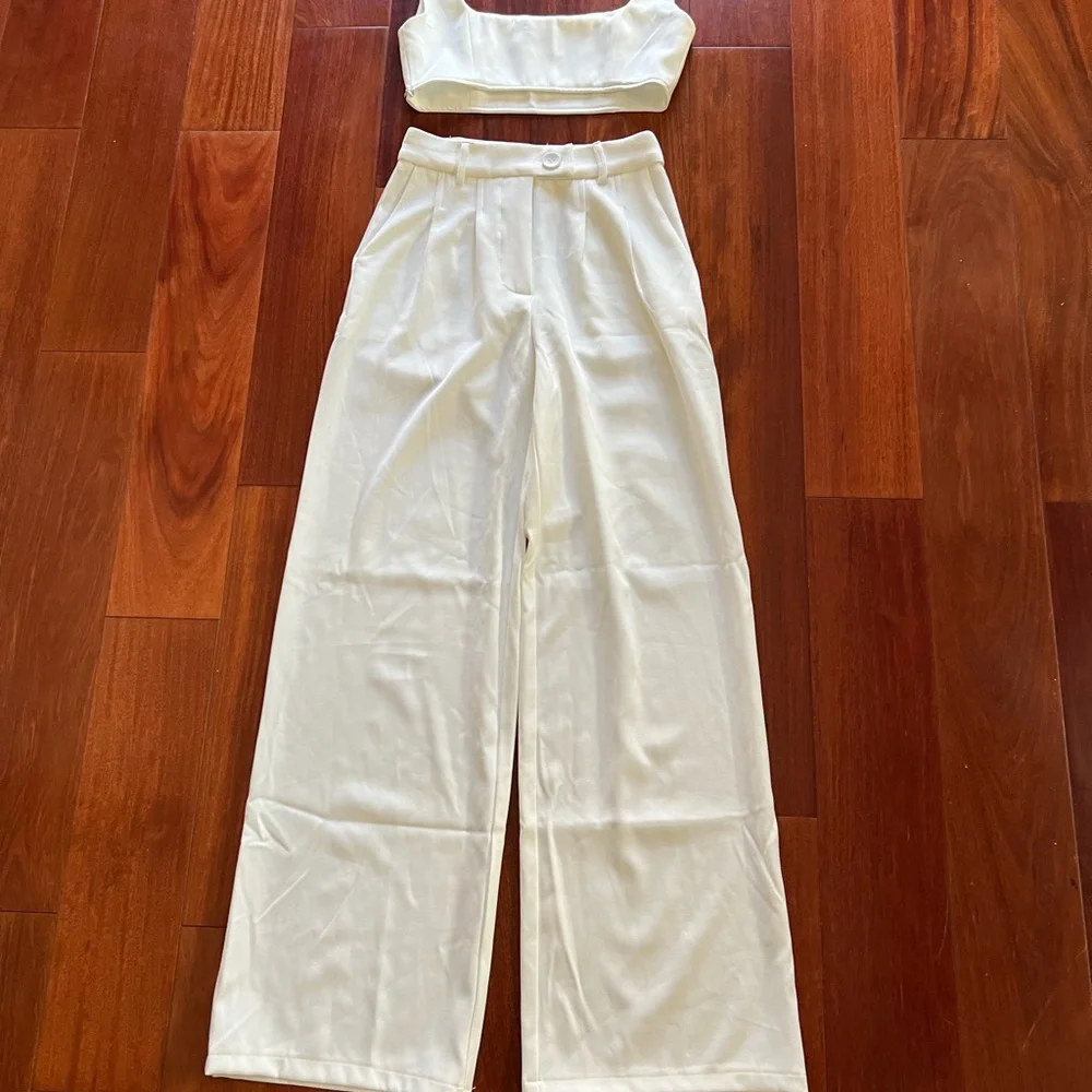 Princess Polly White Two-Piece Set - Picture 5 of 13